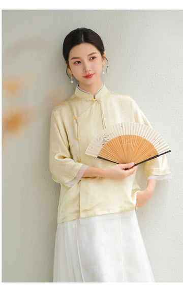 Mya Next Level Qipao Cheongsam Top